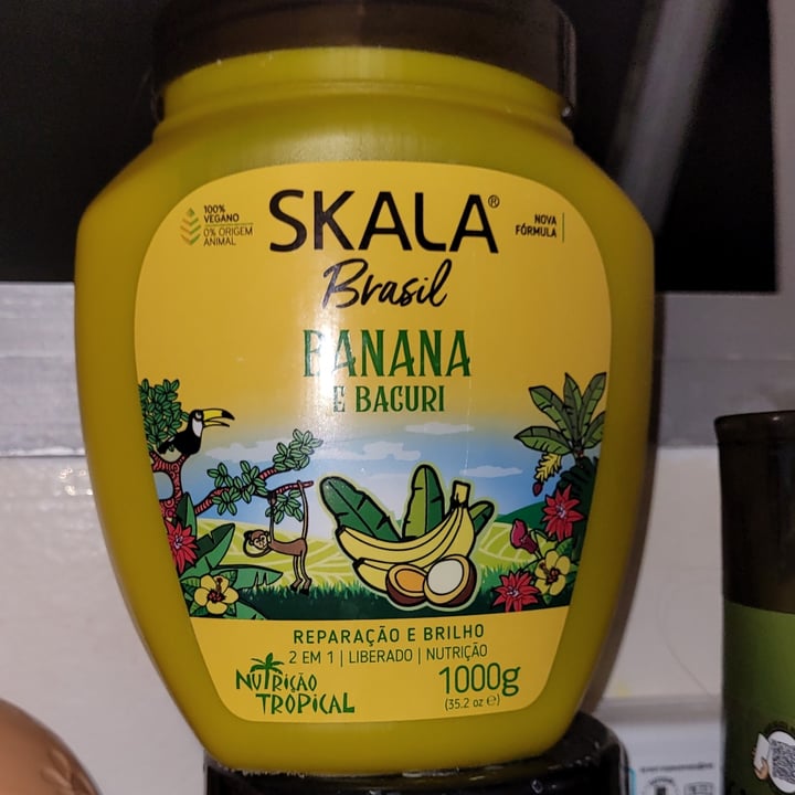 photo of Skala Creme de hidratação banana e bacuri shared by @carolinehate on  04 Dec 2022 - review