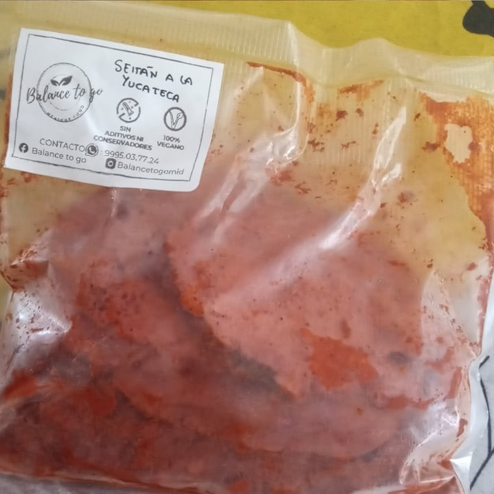 review photo of Balance to go Seitan a la Yucateca shared by @pamelamorales on 02 Nov 2022 - review