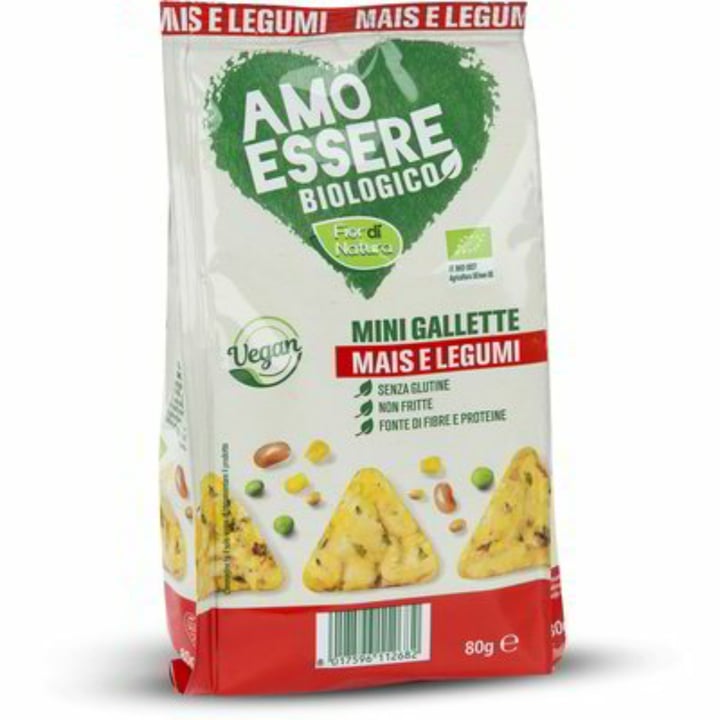 photo of Eurospin Italia Gallette Di Mais E Legumi shared by @debmas on  13 Apr 2022 - review