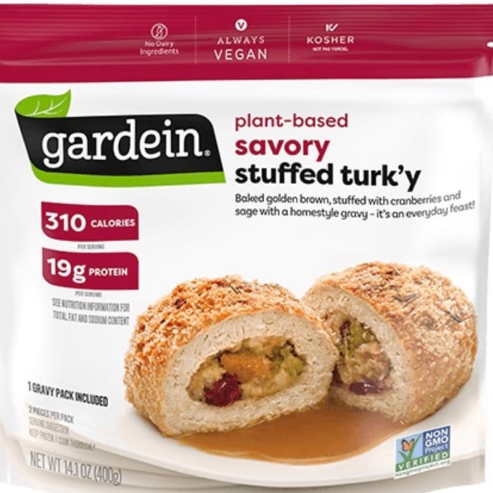 review photo of Gardein Turk'y Roast shared by @schmoozequeen on 08 Dec 2022 - review