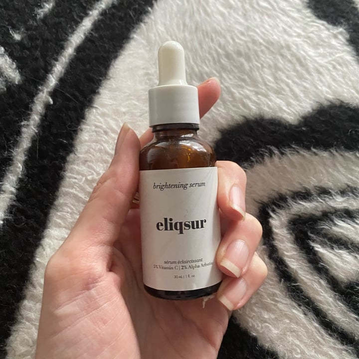 review photo of eliqsur Brightening serum shared by @vegansaofficial on 27 Oct 2022 - review