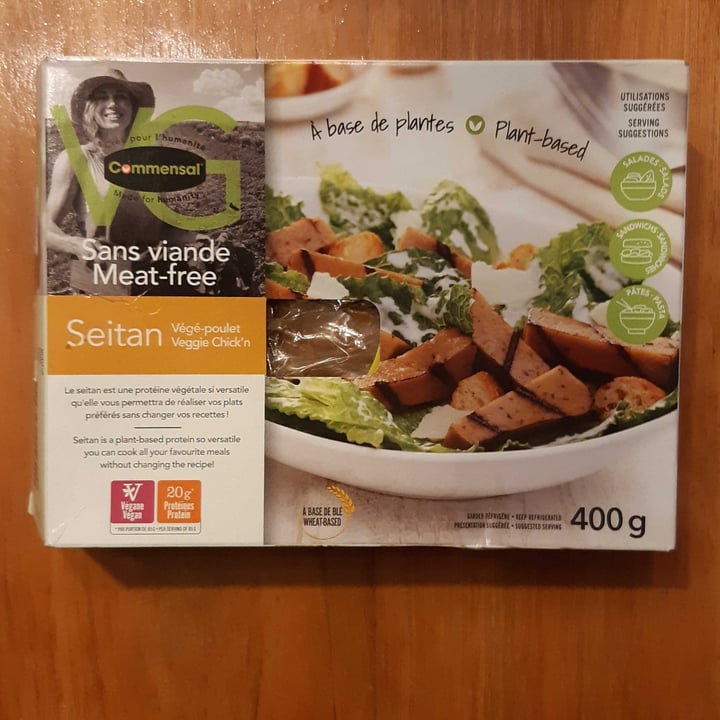photo of Commensal Seitan végé-poulet shared by @goldenwish on  12 Nov 2021 - review