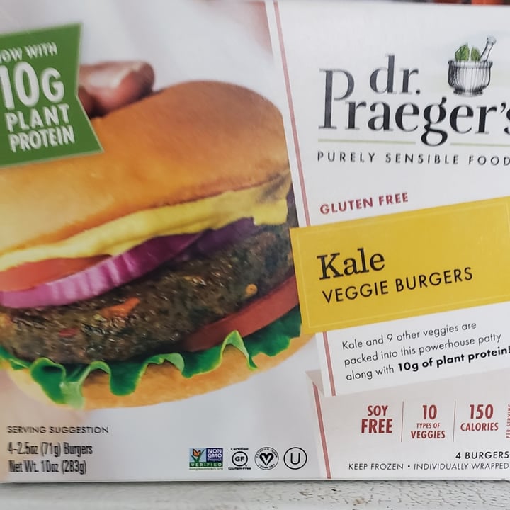 photo of Dr. Praeger's Kale Veggie Burgers shared by @lataliz on  30 Dec 2020 - review