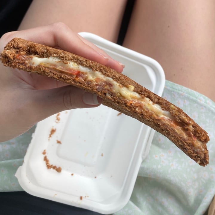 photo of The Fussy Vegan Toasted cheese and tomato shared by @twoleavess on  15 Jan 2021 - review
