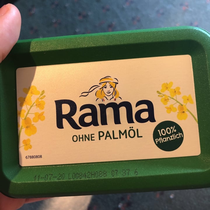 review photo of Rama OHNE Palmöl 100% pflanzlich shared by @finnkoehlr on 30 Apr 2020 - review