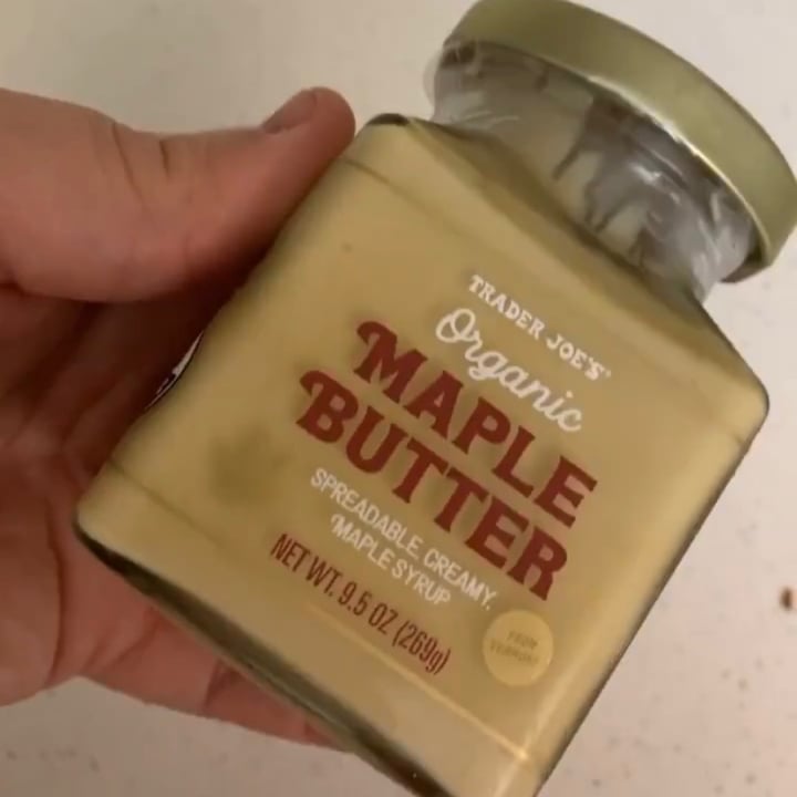 photo of Trader Joe's Organic Maple butter shared by @ryannelong on  28 Sep 2020 - review