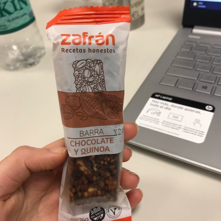 review photo of Zafran Barrita De Quinoa Y Chocolate shared by @jjazcuello on 16 May 2022 - review