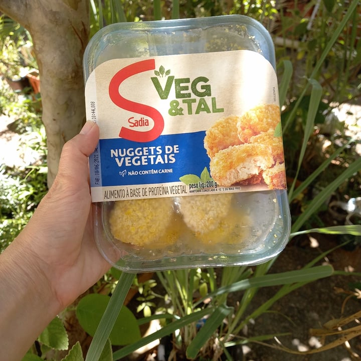photo of Sadia Nuggets de Vegetais shared by @marcialucks on  26 Dec 2021 - review