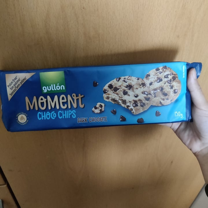 photo of Gullón Moment Choco Chips Dark Chocolate shared by @inesvi on  13 Oct 2021 - review