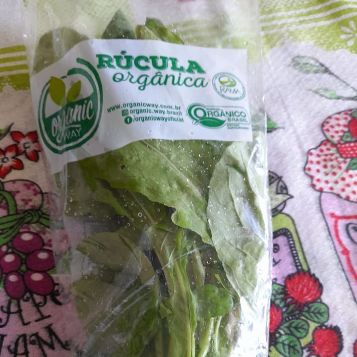 photo of organic way Rúcula orgânica shared by @distarvegan on  29 Oct 2022 - review