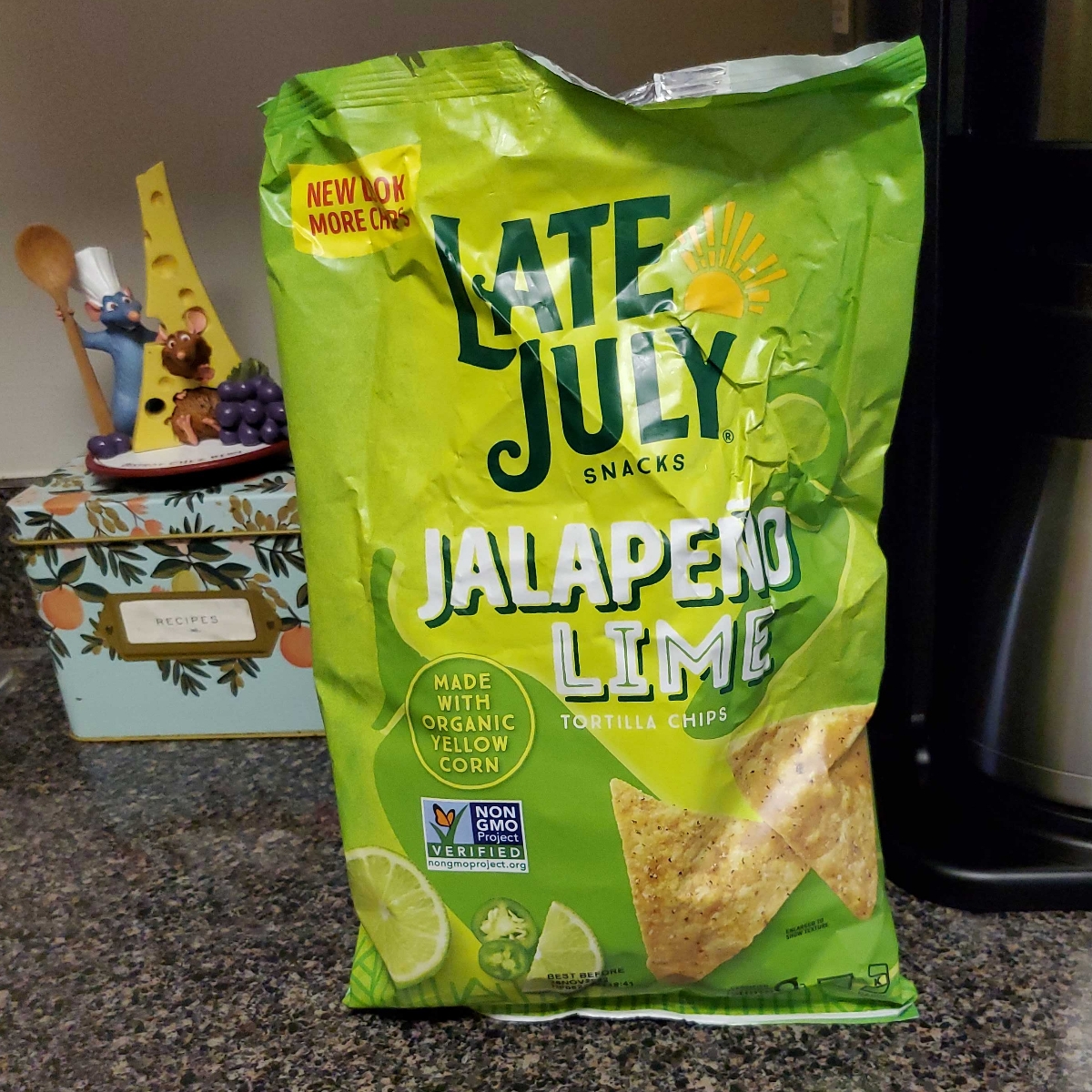 Late July Snacks Jalapeño Lime Tortilla Chips Reviews abillion
