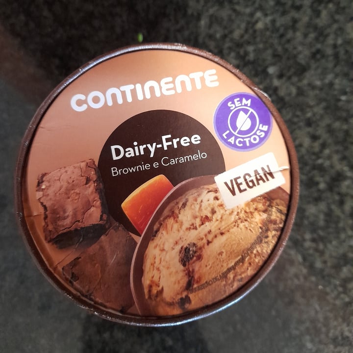 review photo of Continente Dairy-Free Brownie E Caramelo shared by @andreiapaula on 30 Nov 2022 - review