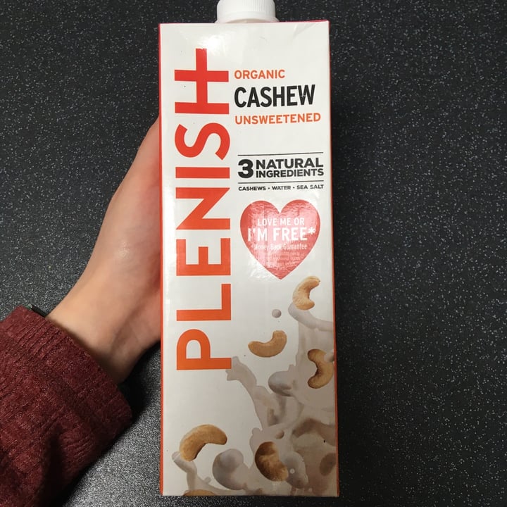 photo of Plenish Organic Cashew Unsweetened shared by @maryhawk on  23 Apr 2021 - review