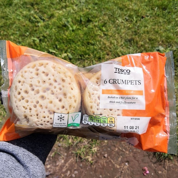 photo of Tesco 6 crumpets shared by @totoro on  08 Sep 2021 - review