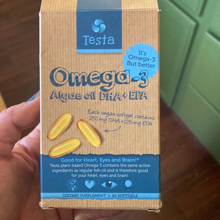 photo of Testa Omega-3 shared by @gutsygrackle on  27 Jun 2021 - review