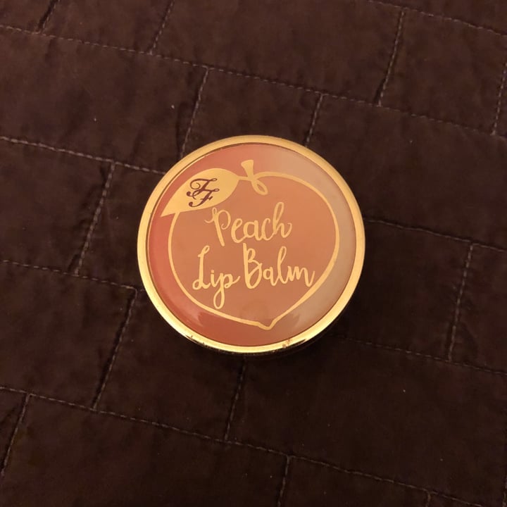 review photo of Too Faced Peaches & Cream Lip Balm shared by @b4sence2000 on 09 May 2020 - review