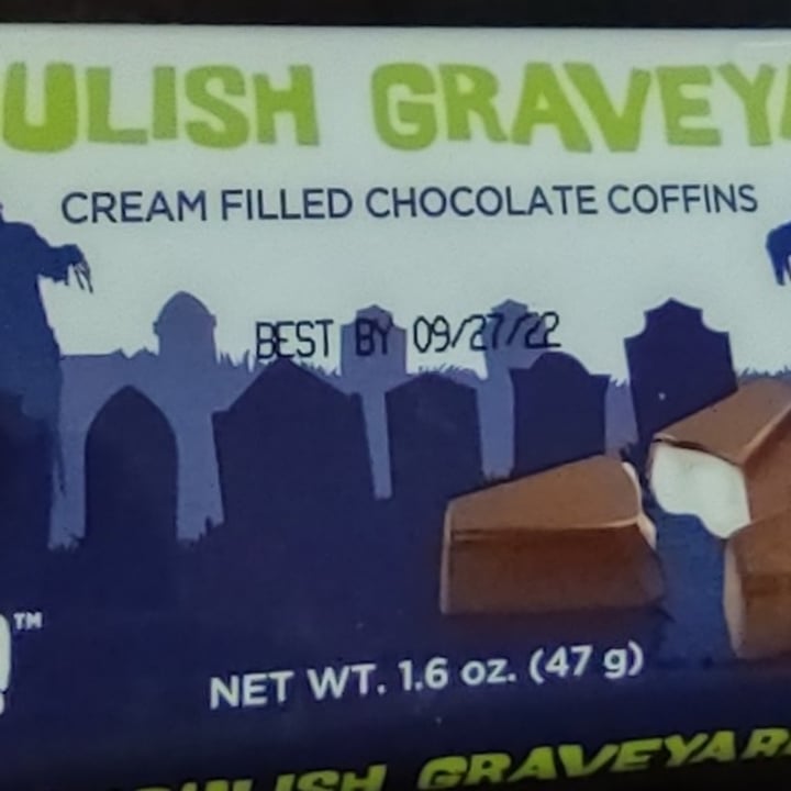 photo of No Whey! Foods Ghoulish Graveyard Cream Filled Chocolate Coffins shared by @babsyeats on  21 Oct 2021 - review