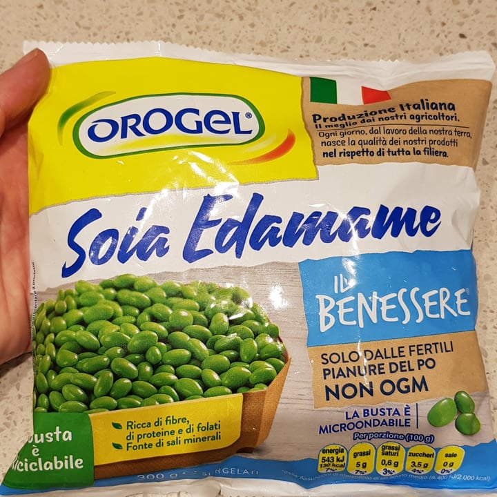 photo of Orogel Soia Edamame shared by @dany1605vegan on  12 Jan 2022 - review