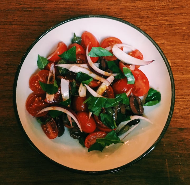 photo of Radio Alice Pizzeria Tomatoes & capers salad shared by @ashleytknight5 on  23 Jan 2018 - review