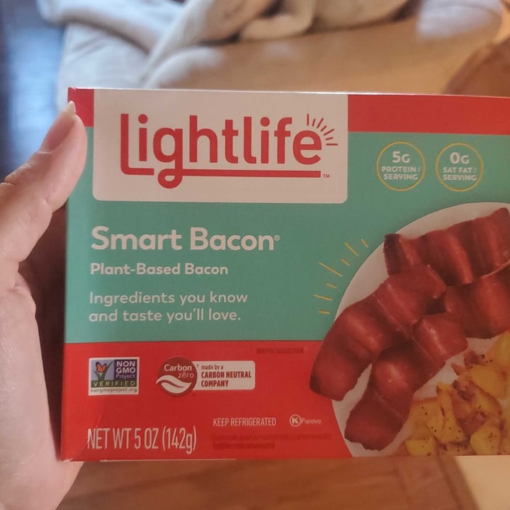 photo of Lightlife Smart Bacon shared by @inannaforearth on  28 Jan 2022 - review