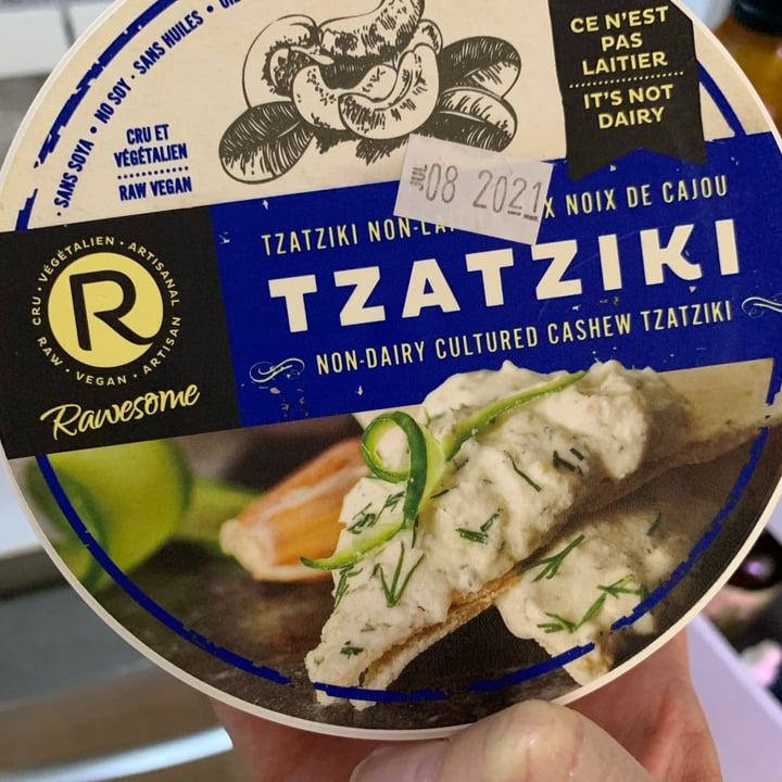 photo of Rawesome Tzatziki shared by @msveganwarrior on  03 Jun 2021 - review