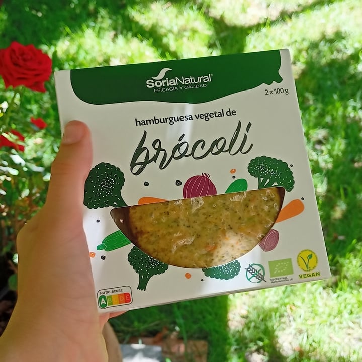 review photo of Soria Natural Hamburguesa vegetal de brócoli shared by @natatalia on 06 Jun 2022 - review