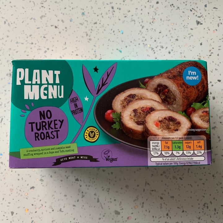 photo of ALDI No Turkey Roast shared by @vegneve on  30 Dec 2020 - review