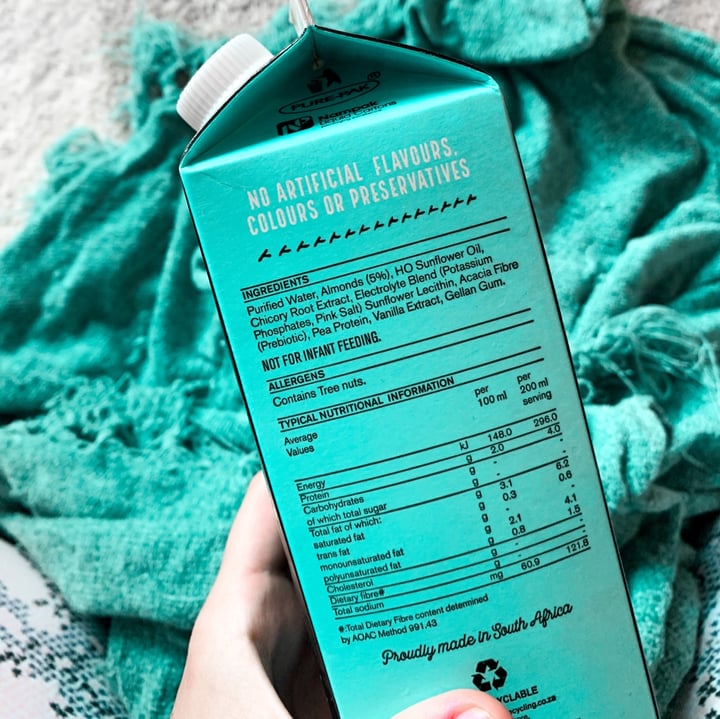 photo of SOMA Almond Milk - Unsweetened  shared by @alrassool on  09 Sep 2020 - review