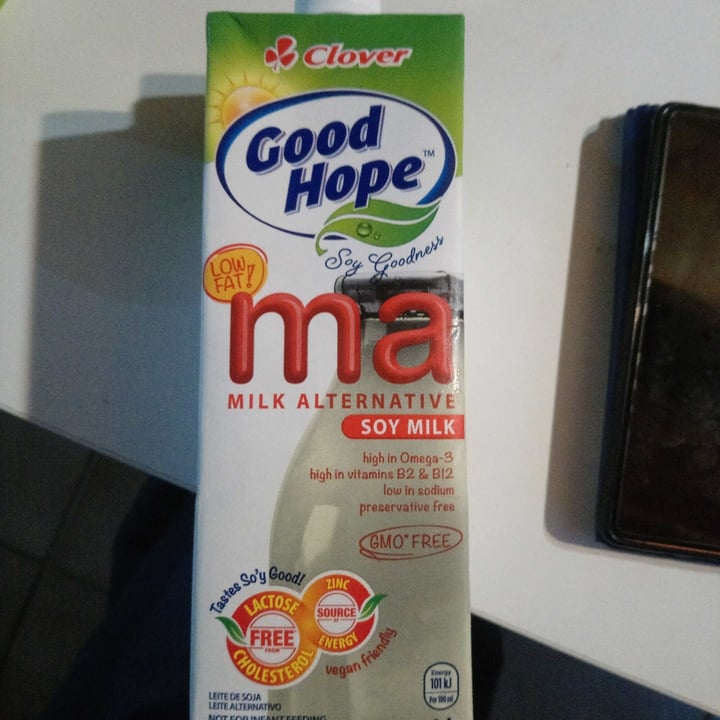 photo of Clover good hope enriched soy milk shared by @gysvanr on  05 May 2021 - review