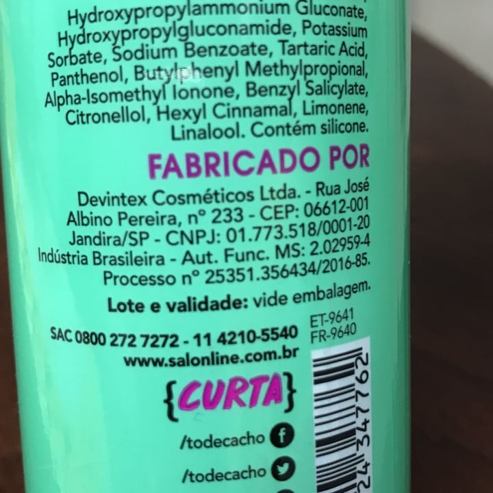 photo of Salon line Spray Térmico shared by @shirleyleite on  22 Jun 2022 - review