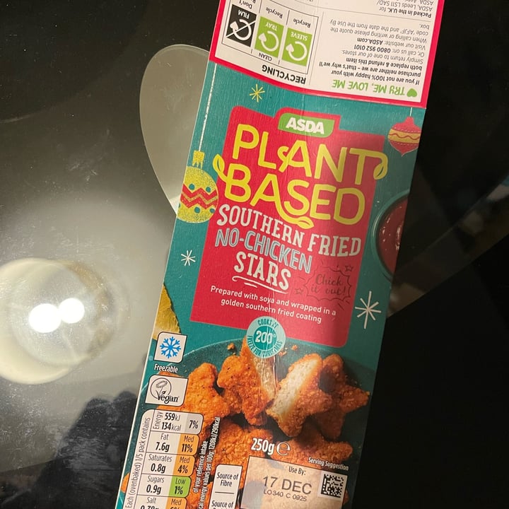 review photo of ASDA southern fried no-chicken stars shared by @sasa0409 on 09 Dec 2022 - review