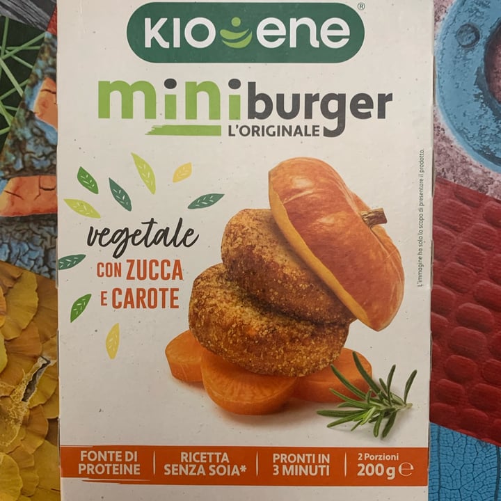 photo of Kioene mini burger carota e zucca shared by @jamezlo86 on  16 Jun 2022 - review
