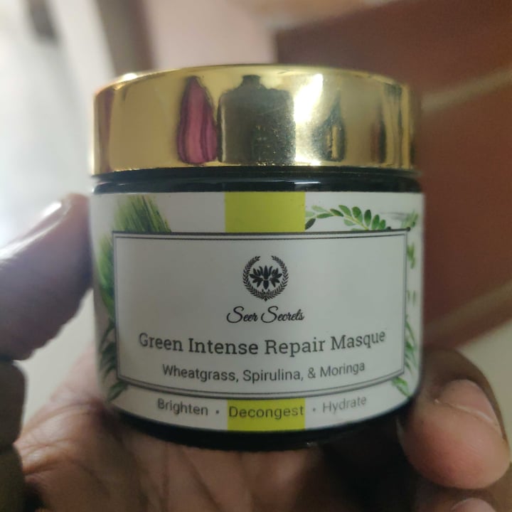 review photo of Seer secrets Green Intense Repair Masque shared by @anbusaravanan on 10 Dec 2020 - review
