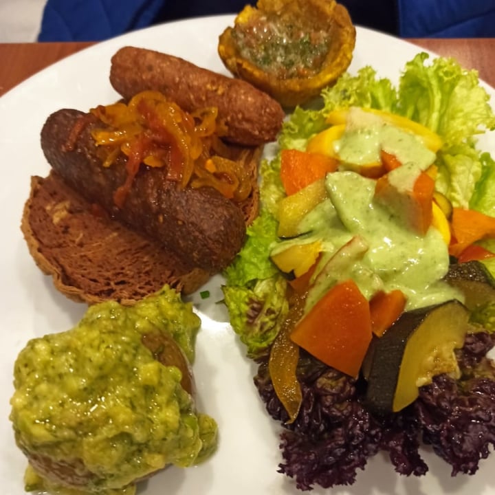 photo of Restaurante Vegetariano Sabyi Plato Argentino shared by @lauramartinez on  22 Feb 2021 - review