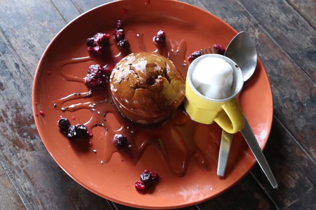 「Date Sticky Toffee Cake」の料理の写真