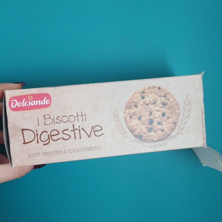photo of Dolciando Biscotti Digestive Con Avena E Cioccolato shared by @alecasse on  08 Jan 2022 - review
