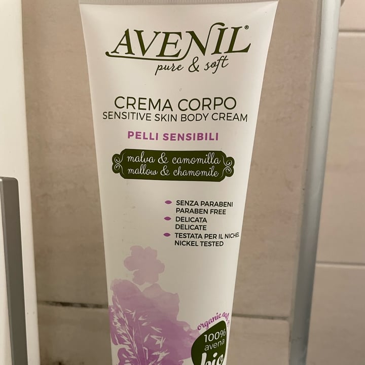 review photo of Avenil Crema Corpo Pelli Sensibili Malva e Camomilla shared by @debbygiglia on 23 Mar 2022 - review