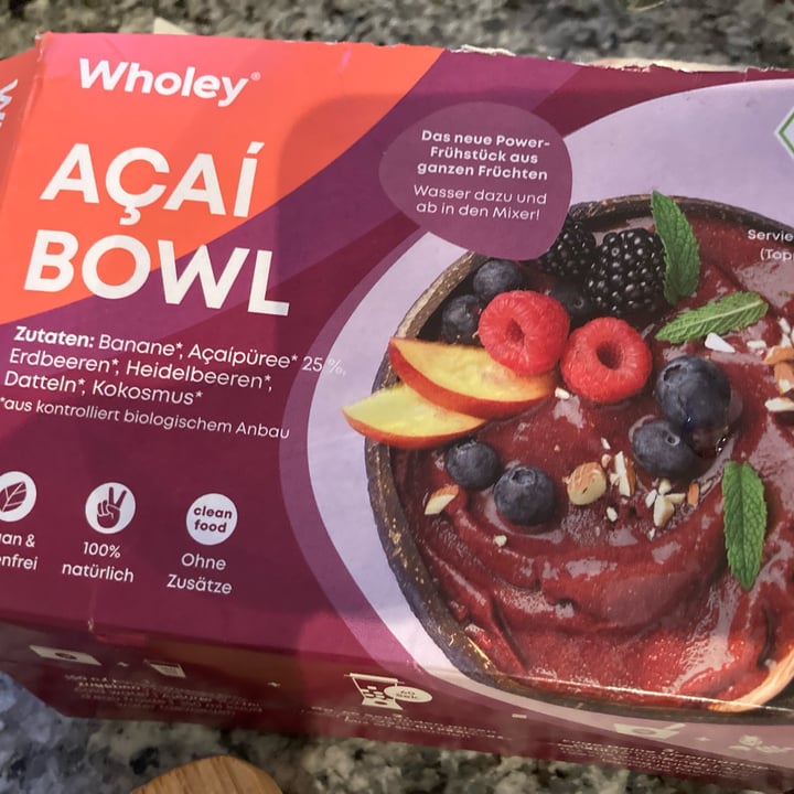 photo of Wholey Açaí Bowl shared by @hebep on  06 Feb 2022 - review