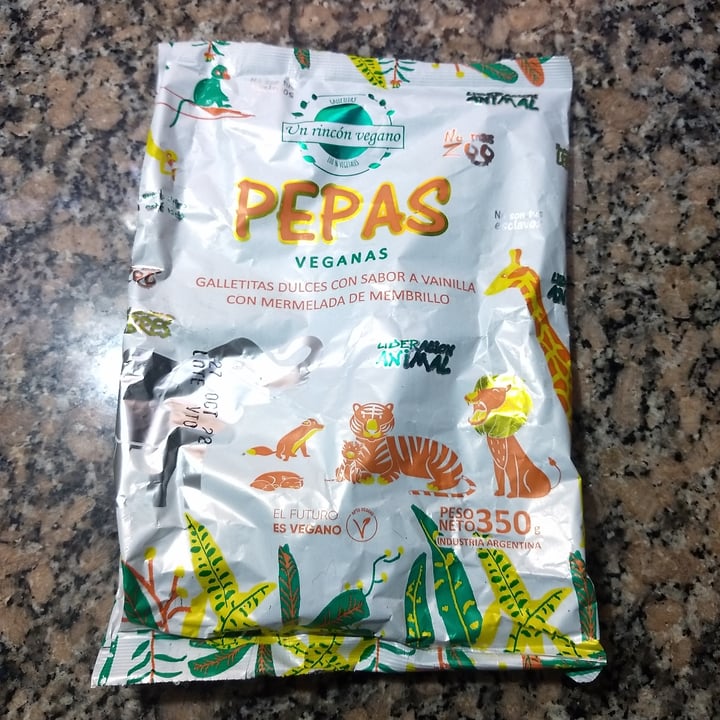 review photo of Un Rincón Vegano Pepas Galletitas Dulces con Sabor a Vainilla con Mermelada de Membrillo shared by @zorro on 29 Jul 2022 - review
