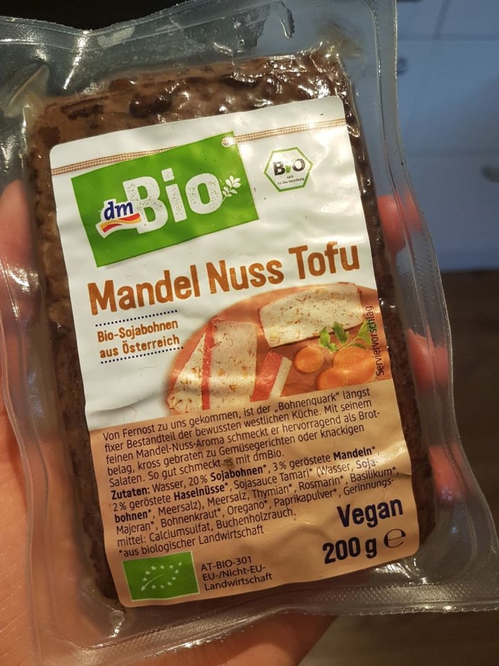review photo of dmBio Tofu Mandel Nuss shared by @olivfnzl on 11 Mar 2020 - review