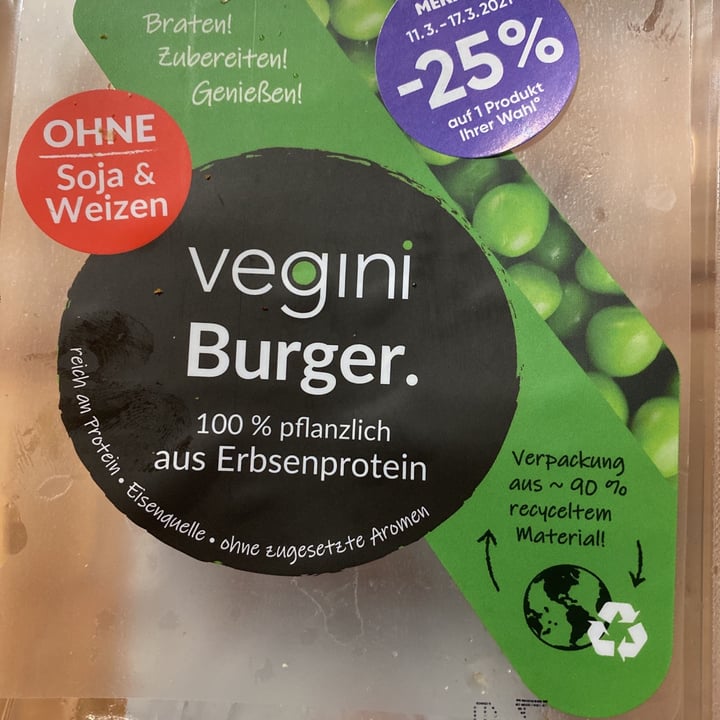 photo of Vegini Burger shared by @tina38 on  17 Mar 2021 - review