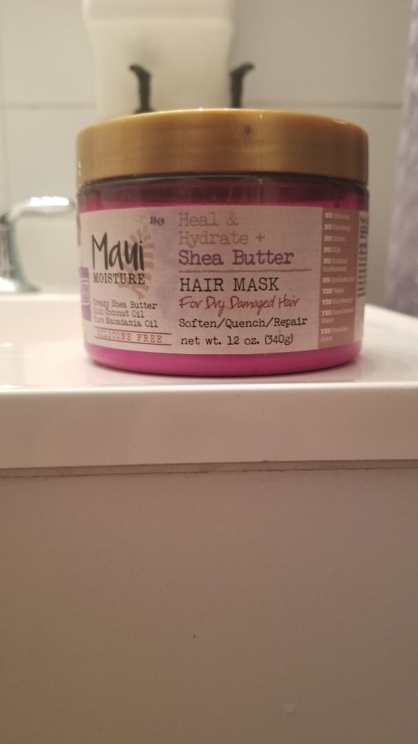 photo of Maui Moisture Heal & Hydrate + Shea Butter Hair Mask shared by @jonedoe007 on  16 Apr 2020 - review