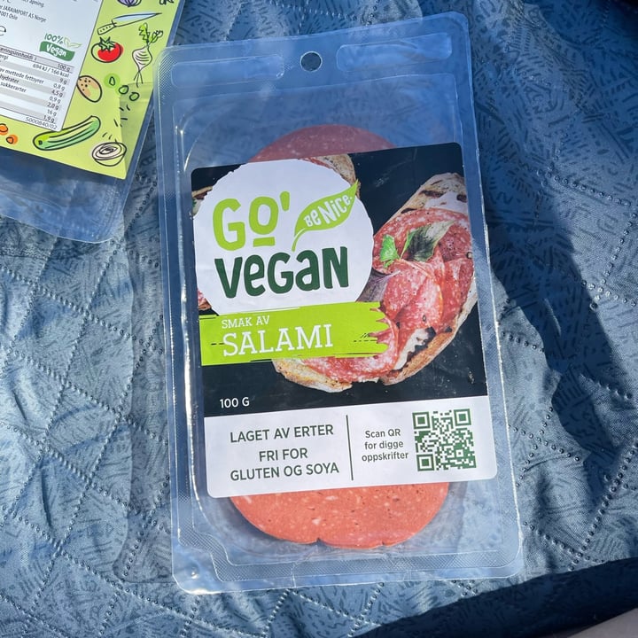 photo of go' vegan Salami shared by @samanthaborella on  10 Sep 2022 - review