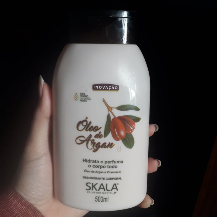 photo of Skala Creme corporal Óleo De Argam shared by @jessydemoraes on  17 Jul 2021 - review