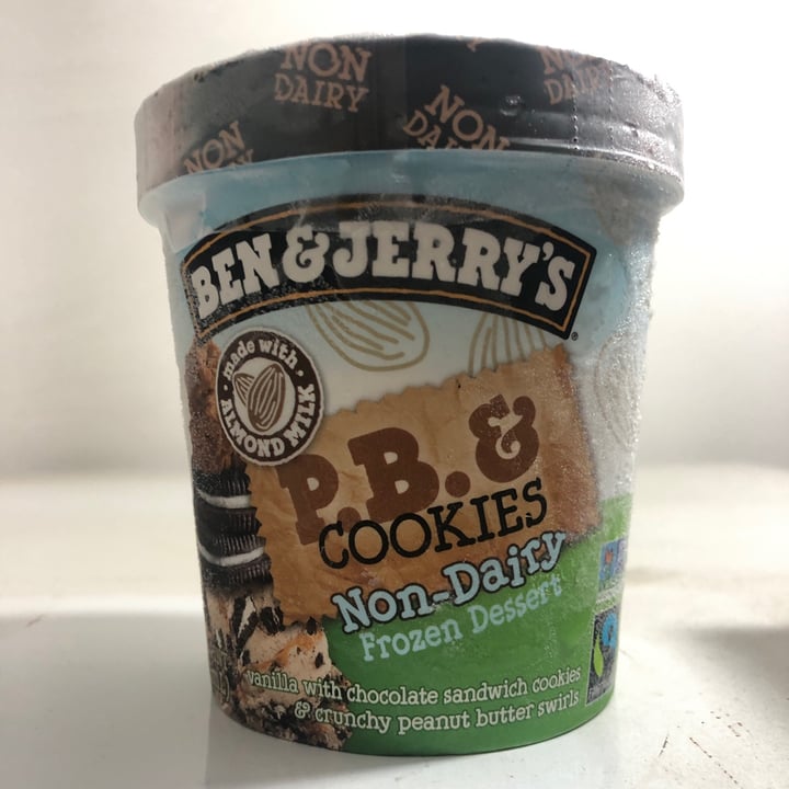 photo of Ben & Jerry's P.B. & Cookies Non-Dairy Frozen Dessert shared by @daveidchung on  25 Apr 2020 - review