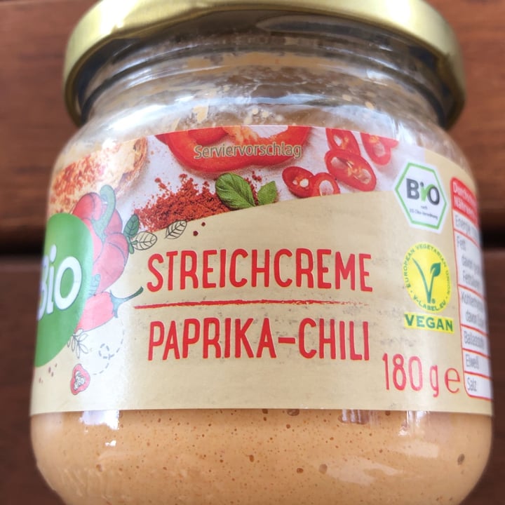 photo of dmBio Streichcreme Paprika - Chili shared by @marcosimo on  04 Oct 2022 - review