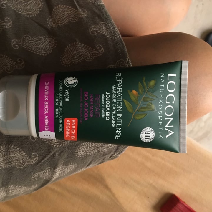 review photo of Logona Natural Cosmetics Repair Hair Mask Bio Jojoba shared by @hijasdhekate on 03 Jul 2020 - review