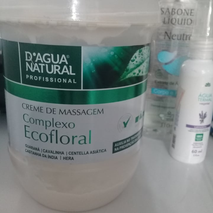 review photo of D’água natural cosméticos D'água Natural CREME MASSOTERAPIA shared by @apnaturopatia on 03 Feb 2022 - review