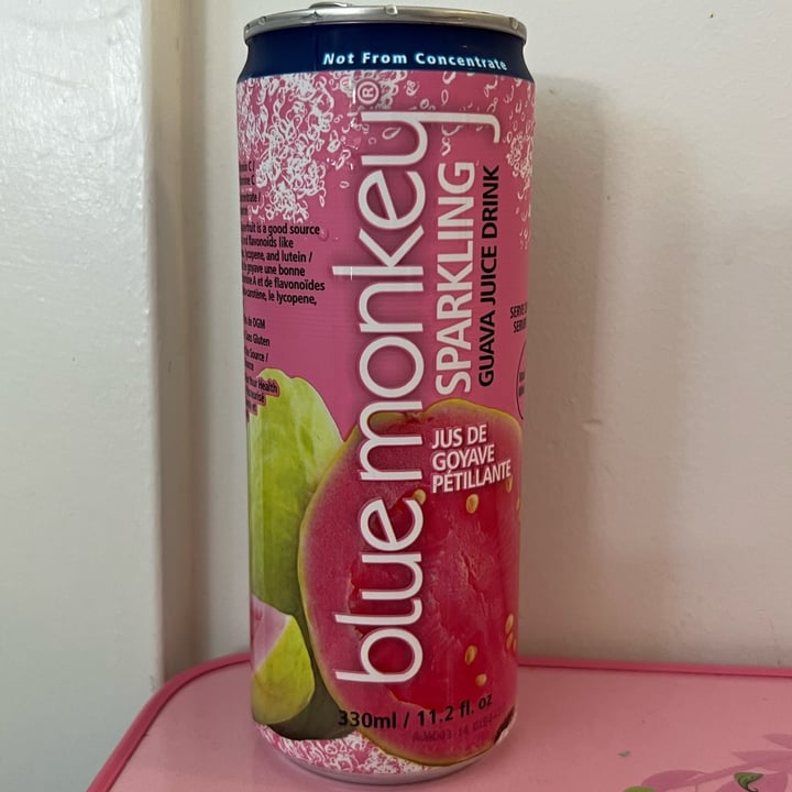 photo of Blue monkey Sparkling guava juice shared by @wafflez on  25 Jun 2022 - review