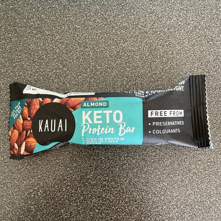 photo of Kauai Vegan keto bar almond shared by @lihsur on  28 Aug 2021 - review